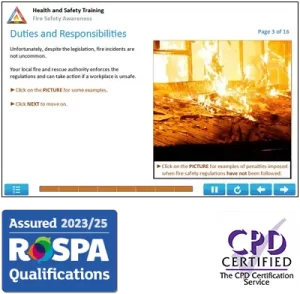 Fire Safety Online Course