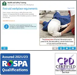 First Aid in the Workplace Online Training Course