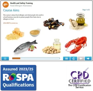 Online Food Allergen Training Course