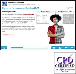 Data Protection and the GDPR (Level 2) Online Training Course