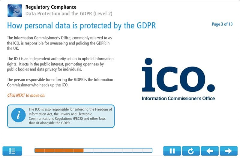 Data Protection and the GDPR Online Training Course