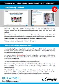Safeguarding Children Online Training Course