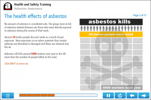 Asbestos Awareness Online Training Screenshot 2