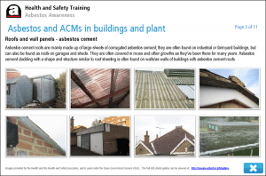 Asbestos Awareness Online Training Screenshot 3
