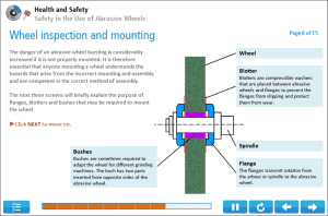 Abrasive Wheels Online Training Screenshot 3