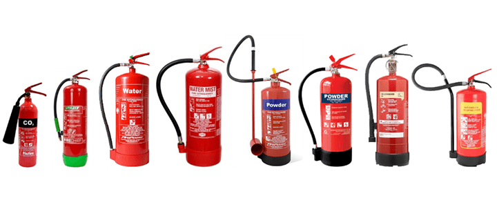 Types of Fire Extinguishers UK Guide - Fire Extinguishers