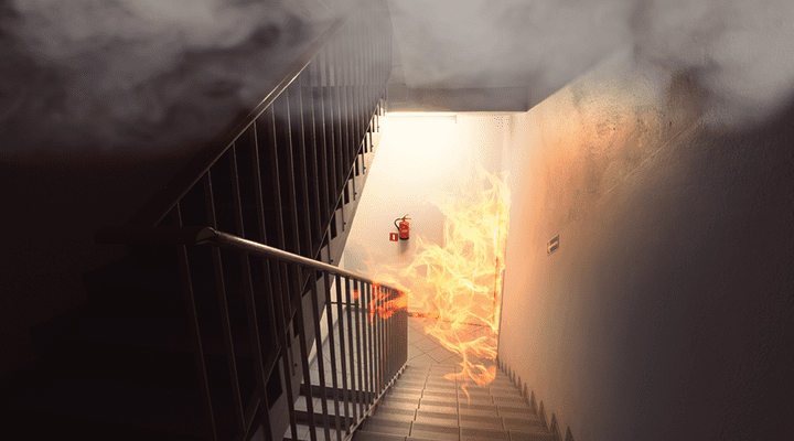 Who is responsible for completing a fire risk assessment?