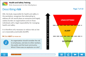 Risk Assessment Training Screenshot 2