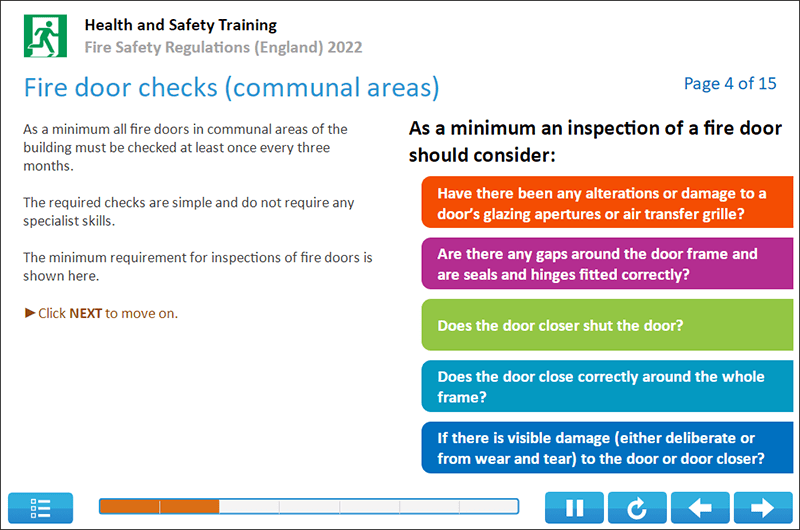 Fire Safety Regulations 2022 Screenshot 1