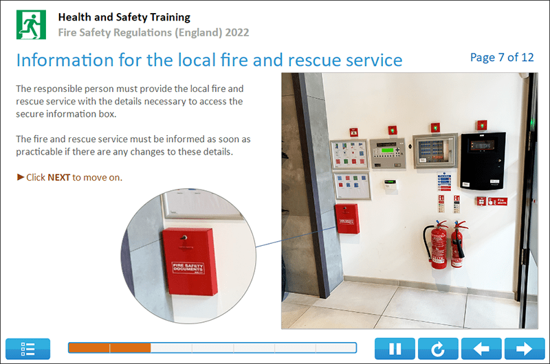Fire Safety Regulations 2022 Screenshot 3